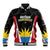 Custom Antigua Cricket Hawksbills Baseball Jacket Each Endeavouring All Achieving - Wonder Print Shop