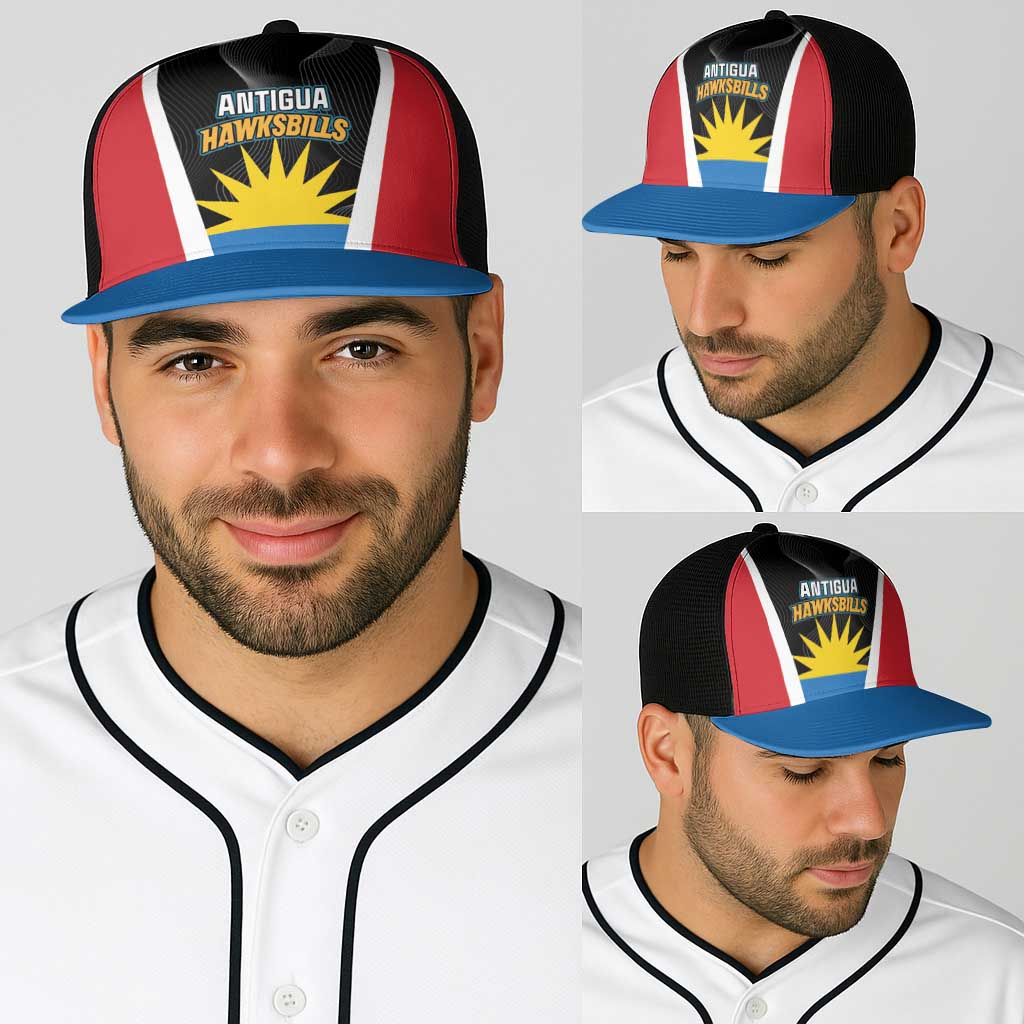 Antigua Cricket Hawksbills Baseball Net Cap - Wonder Print Shop