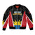 Custom Antigua Cricket Hawksbills Bomber Jacket Each Endeavouring All Achieving - Wonder Print Shop