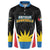 Custom Antigua Cricket Hawksbills Button Sweatshirt Each Endeavouring All Achieving - Wonder Print Shop