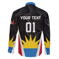 Custom Antigua Cricket Hawksbills Family Matching Off Shoulder Short Dress and Hawaiian Shirt Each Endeavouring All Achieving - Wonder Print Shop