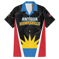 Custom Antigua Cricket Hawksbills Family Matching Short Sleeve Bodycon Dress and Hawaiian Shirt Each Endeavouring All Achieving - Wonder Print Shop