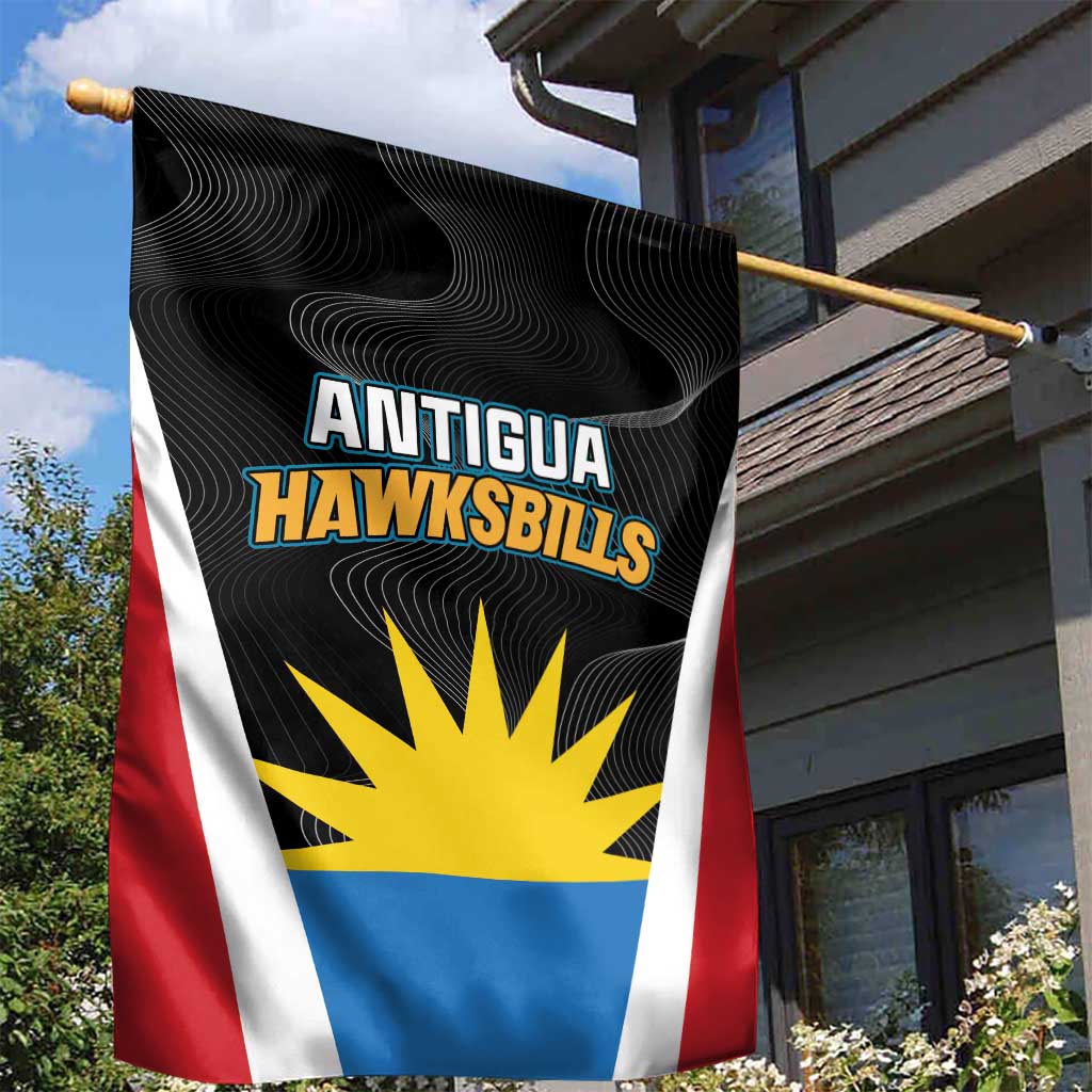 Antigua Cricket Hawksbills Garden Flag Each Endeavouring All Achieving - Wonder Print Shop