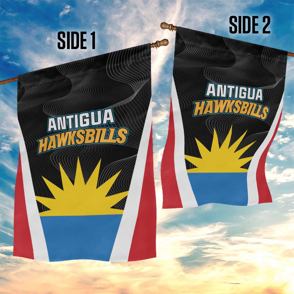 Antigua Cricket Hawksbills Garden Flag Each Endeavouring All Achieving - Wonder Print Shop