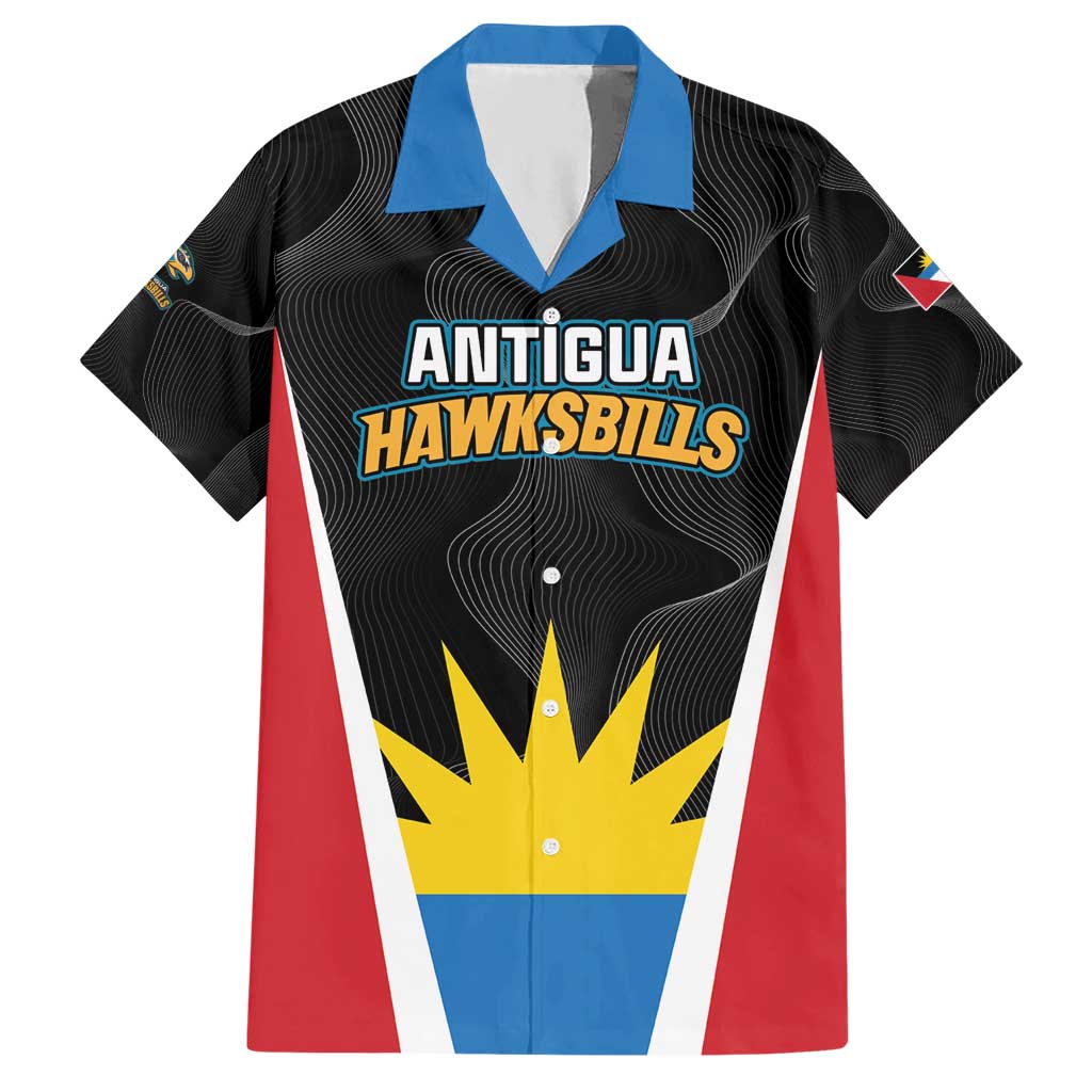 Custom Antigua Cricket Hawksbills Hawaiian Shirt Each Endeavouring All Achieving - Wonder Print Shop