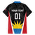 Custom Antigua Cricket Hawksbills Hawaiian Shirt Each Endeavouring All Achieving - Wonder Print Shop