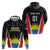 Custom Antigua Cricket Hawksbills Hoodie Each Endeavouring All Achieving - Wonder Print Shop