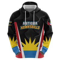 Custom Antigua Cricket Hawksbills Hoodie Each Endeavouring All Achieving - Wonder Print Shop