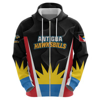 Custom Antigua Cricket Hawksbills Hoodie Each Endeavouring All Achieving - Wonder Print Shop