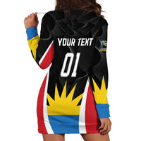 Custom Antigua Cricket Hawksbills Hoodie Dress Each Endeavouring All Achieving - Wonder Print Shop