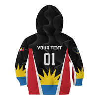 Custom Antigua Cricket Hawksbills Kid Hoodie Each Endeavouring All Achieving - Wonder Print Shop