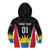 Custom Antigua Cricket Hawksbills Kid Hoodie Each Endeavouring All Achieving - Wonder Print Shop
