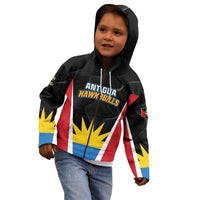 Custom Antigua Cricket Hawksbills Kid Hoodie Each Endeavouring All Achieving - Wonder Print Shop