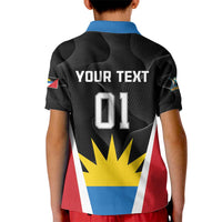 Custom Antigua Cricket Hawksbills Kid Polo Shirt Each Endeavouring All Achieving - Wonder Print Shop