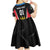 Custom Antigua Cricket Hawksbills Kid Short Sleeve Dress Each Endeavouring All Achieving - Wonder Print Shop