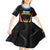 Custom Antigua Cricket Hawksbills Kid Short Sleeve Dress Each Endeavouring All Achieving - Wonder Print Shop