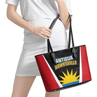 Antigua Cricket Hawksbills Leather Tote Bag Each Endeavouring All Achieving - Wonder Print Shop