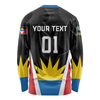 Custom Antigua Cricket Hawksbills Long Sleeve Shirt Each Endeavouring All Achieving - Wonder Print Shop