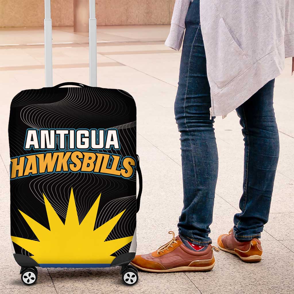 Antigua Cricket Hawksbills Luggage Cover Each Endeavouring All Achieving - Wonder Print Shop