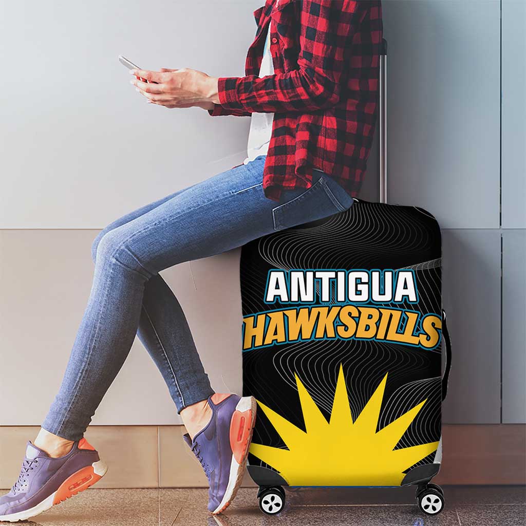 Antigua Cricket Hawksbills Luggage Cover Each Endeavouring All Achieving - Wonder Print Shop