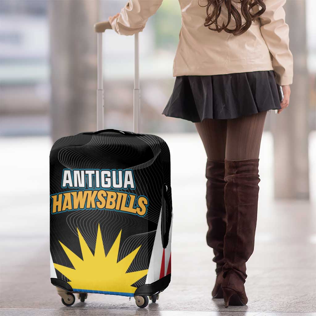 Antigua Cricket Hawksbills Luggage Cover Each Endeavouring All Achieving - Wonder Print Shop