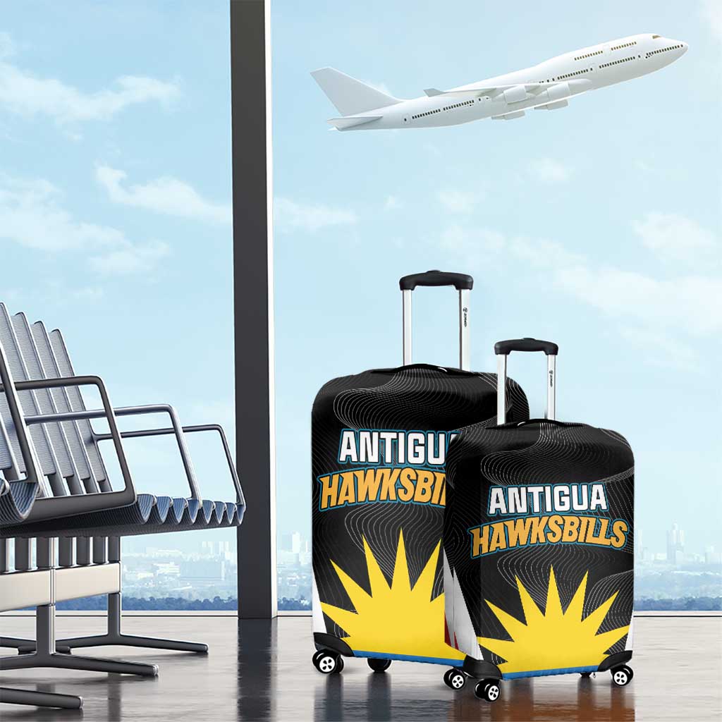 Antigua Cricket Hawksbills Luggage Cover Each Endeavouring All Achieving - Wonder Print Shop