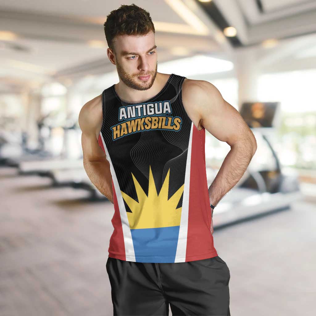 Custom Antigua Cricket Hawksbills Men Tank Top Each Endeavouring All Achieving - Wonder Print Shop
