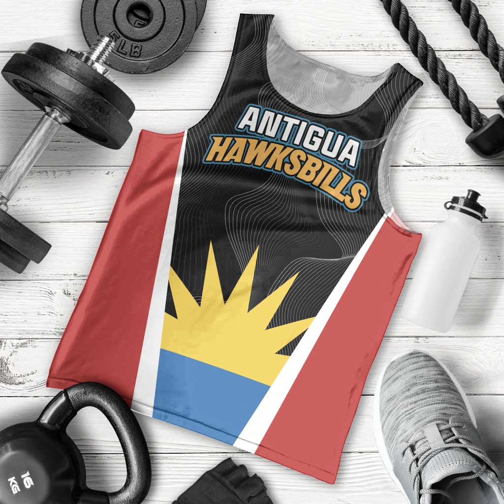 Custom Antigua Cricket Hawksbills Men Tank Top Each Endeavouring All Achieving - Wonder Print Shop