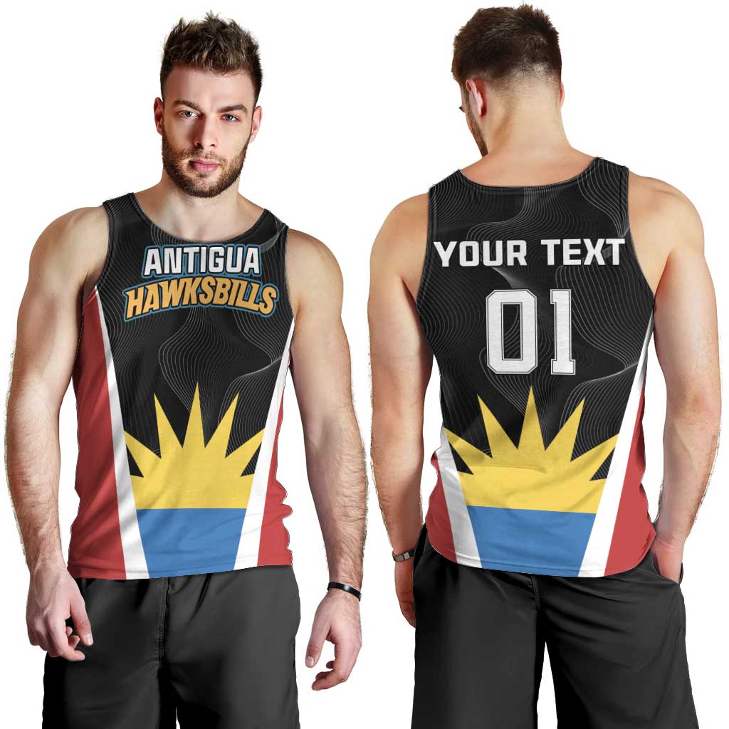 Custom Antigua Cricket Hawksbills Men Tank Top Each Endeavouring All Achieving - Wonder Print Shop