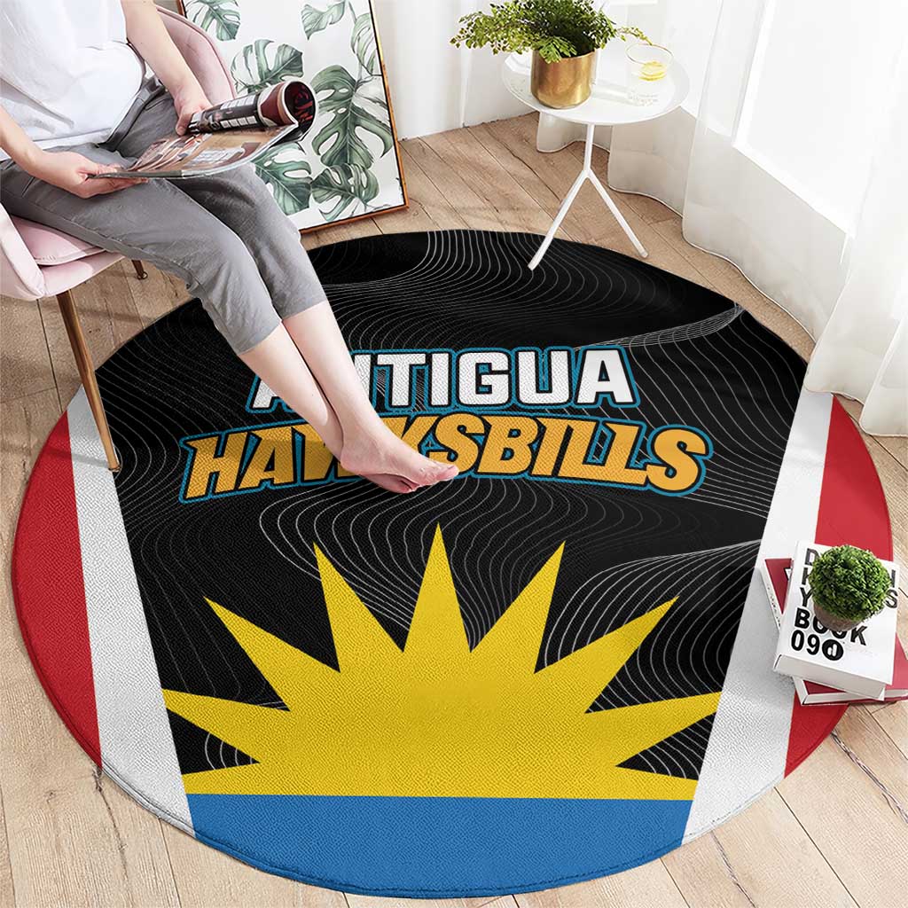 Antigua Cricket Hawksbills Round Carpet Each Endeavouring All Achieving