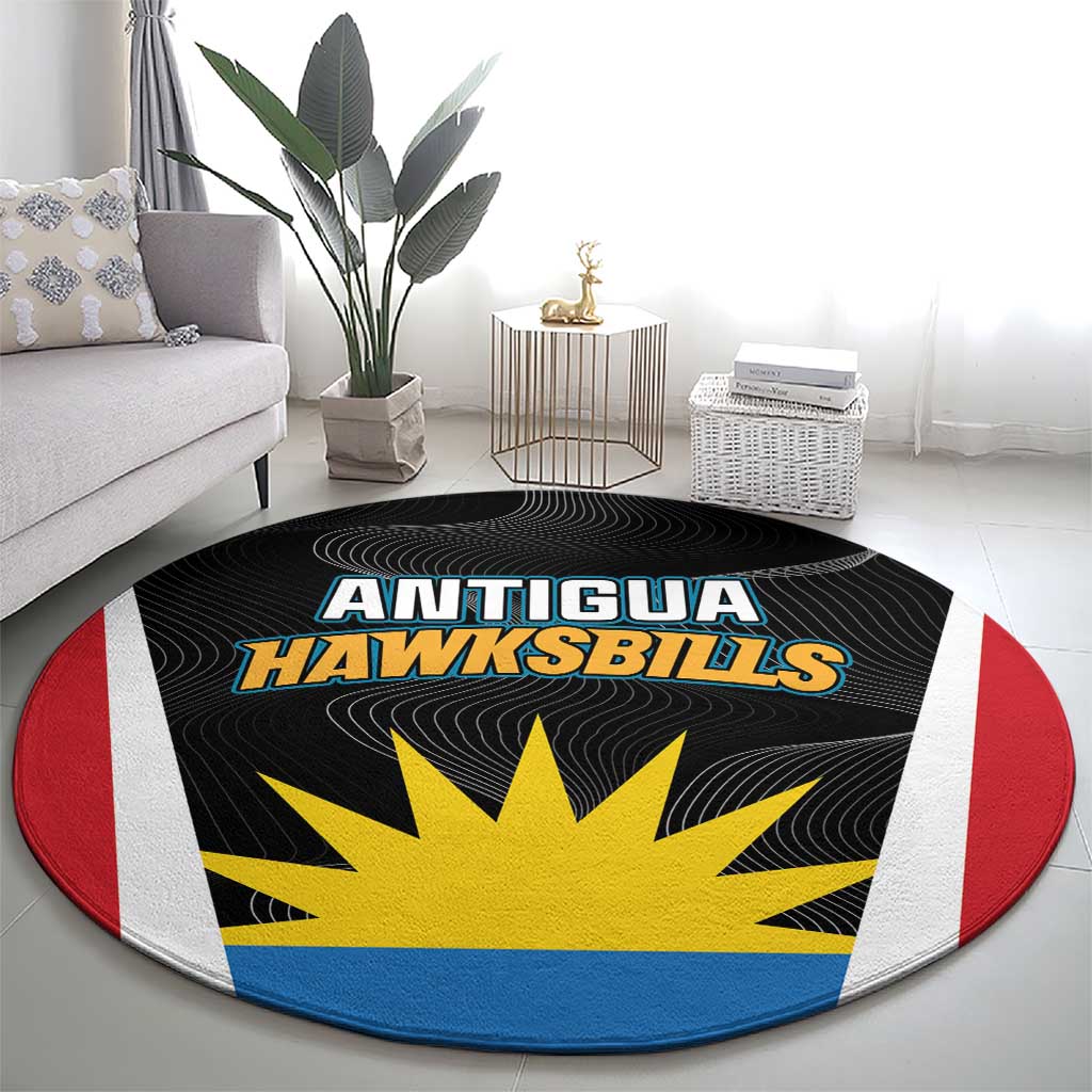Antigua Cricket Hawksbills Round Carpet Each Endeavouring All Achieving