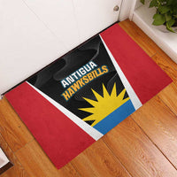 Antigua Cricket Hawksbills Rubber Doormat Each Endeavouring All Achieving - Wonder Print Shop