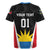 Custom Antigua Cricket Hawksbills Rugby Jersey Each Endeavouring All Achieving - Wonder Print Shop