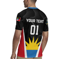 Custom Antigua Cricket Hawksbills Rugby Jersey Each Endeavouring All Achieving - Wonder Print Shop