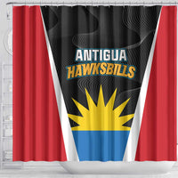 Antigua Cricket Hawksbills Shower Curtain Each Endeavouring All Achieving