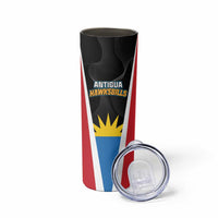 Custom Antigua Cricket Hawksbills Skinny Tumbler Each Endeavouring All Achieving - Wonder Print Shop