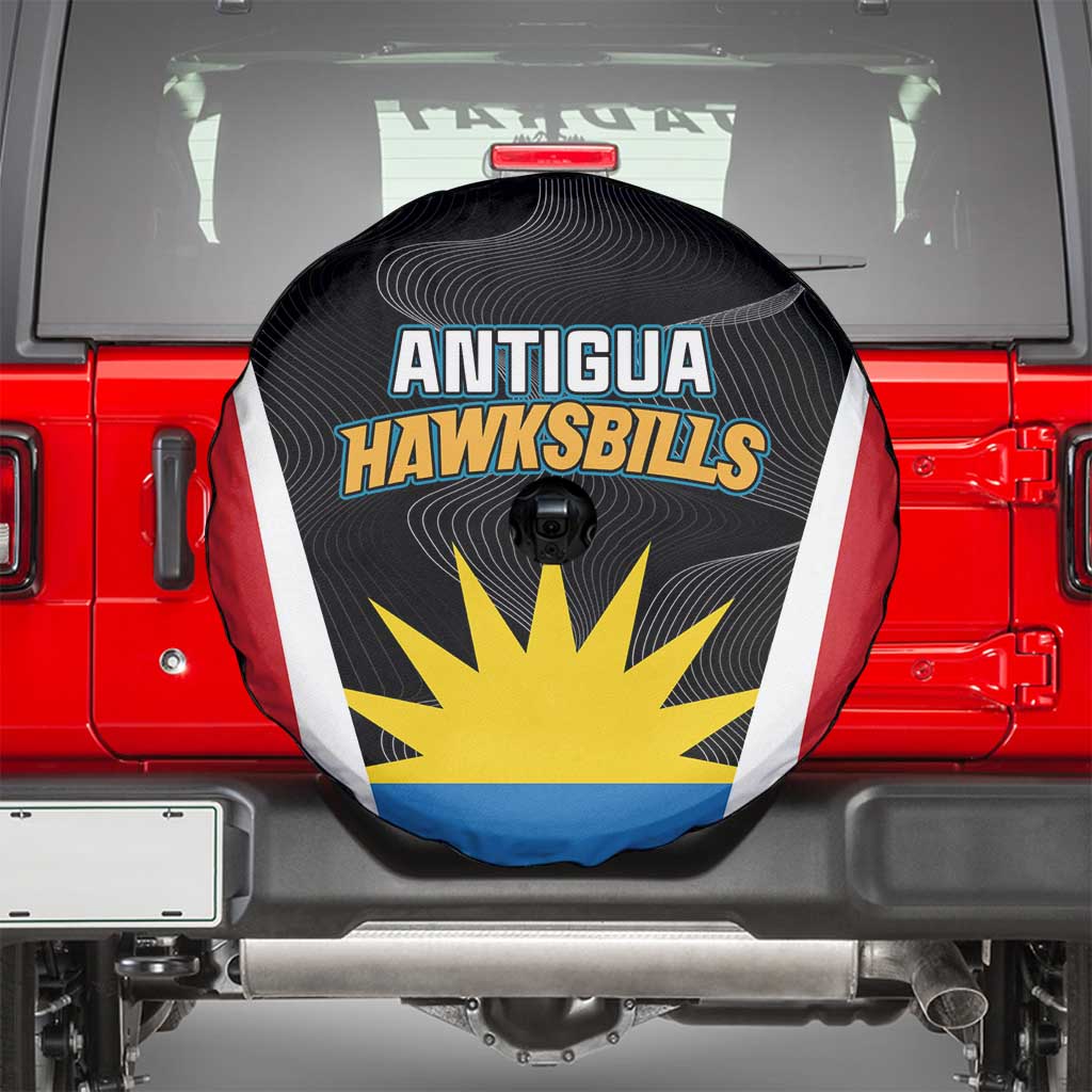 Antigua Cricket Hawksbills Spare Tire Cover Each Endeavouring All Achieving - Wonder Print Shop