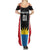 Custom Antigua Cricket Hawksbills Summer Maxi Dress Each Endeavouring All Achieving - Wonder Print Shop