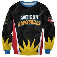 Custom Antigua Cricket Hawksbills Sweatshirt Each Endeavouring All Achieving - Wonder Print Shop