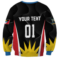 Custom Antigua Cricket Hawksbills Sweatshirt Each Endeavouring All Achieving - Wonder Print Shop