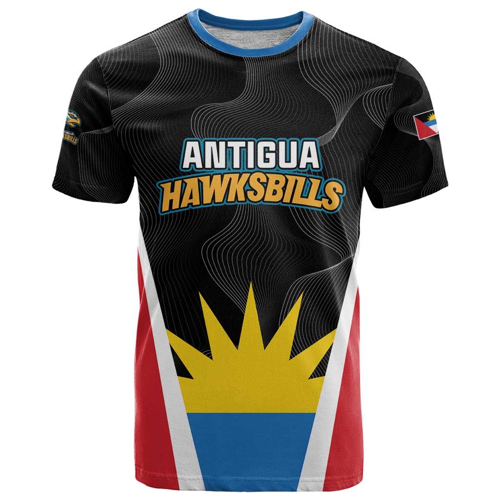 Custom Antigua Cricket Hawksbills T Shirt Each Endeavouring All Achieving - Wonder Print Shop