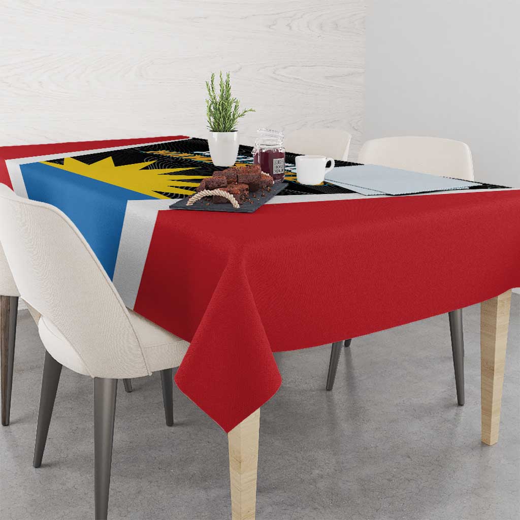 Antigua Cricket Hawksbills Tablecloth Each Endeavouring All Achieving - Wonder Print Shop