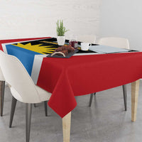 Antigua Cricket Hawksbills Tablecloth Each Endeavouring All Achieving - Wonder Print Shop