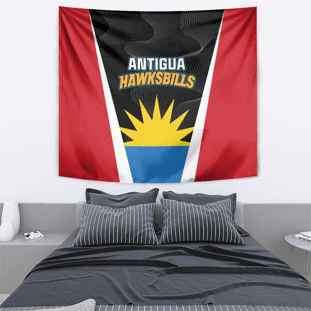 Antigua Cricket Hawksbills Tapestry Each Endeavouring All Achieving - Wonder Print Shop