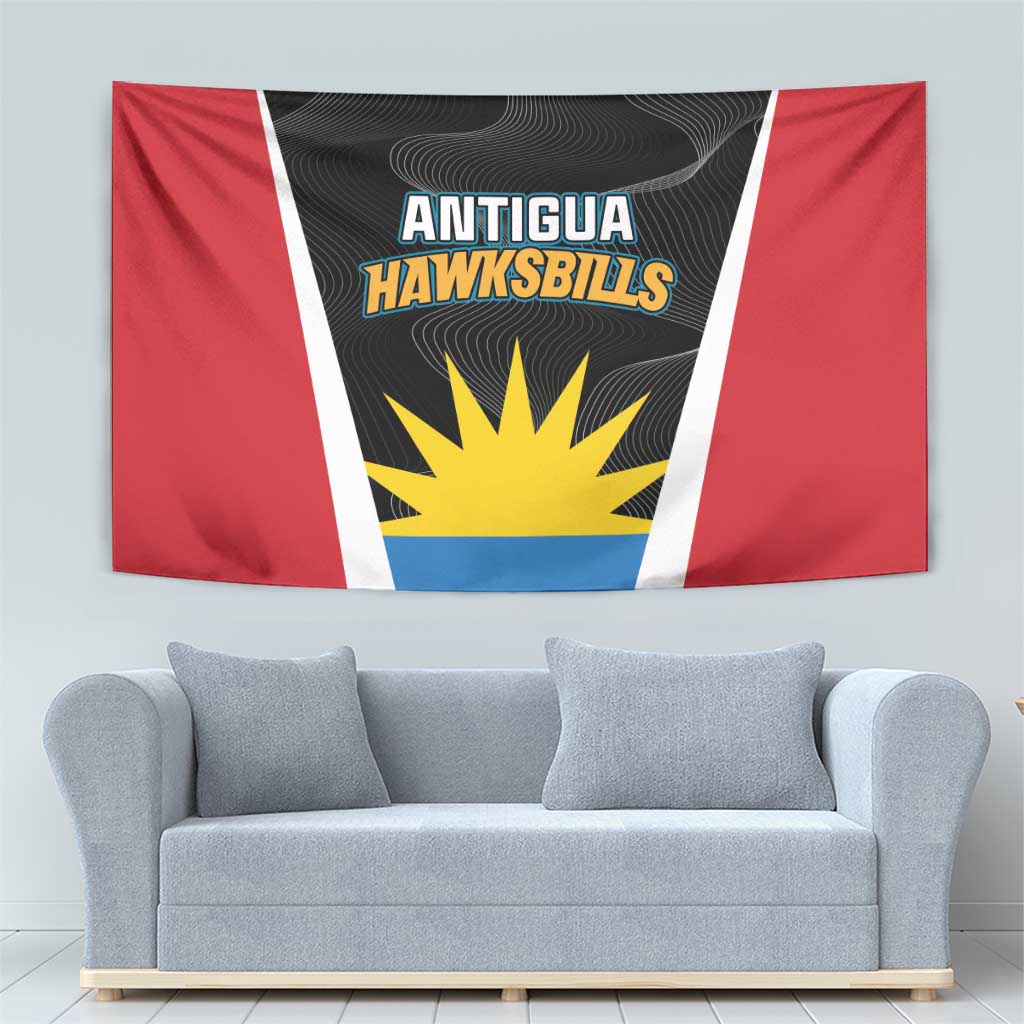 Antigua Cricket Hawksbills Tapestry Each Endeavouring All Achieving - Wonder Print Shop