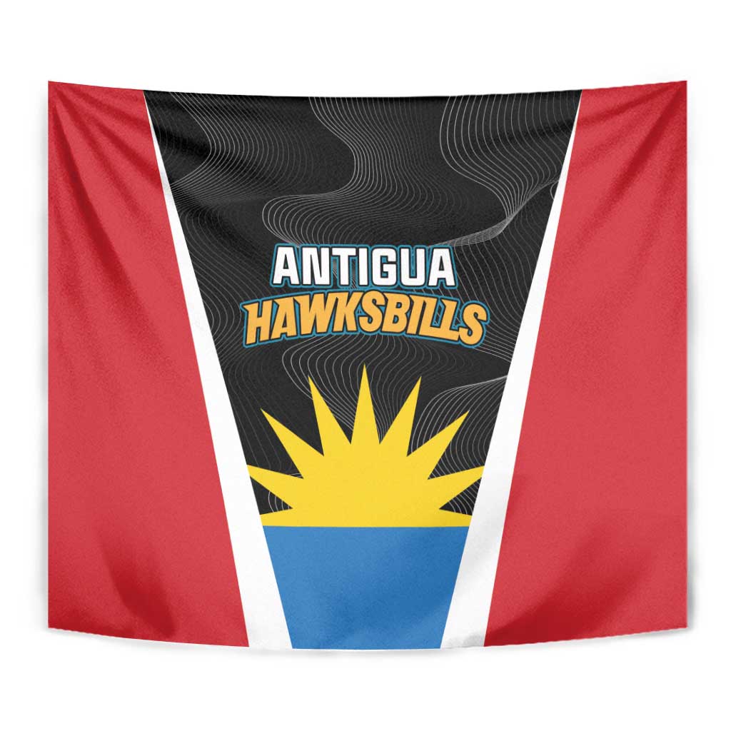 Antigua Cricket Hawksbills Tapestry Each Endeavouring All Achieving - Wonder Print Shop
