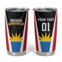 Custom Antigua Cricket Hawksbills Tumbler Cup Each Endeavouring All Achieving - Wonder Print Shop