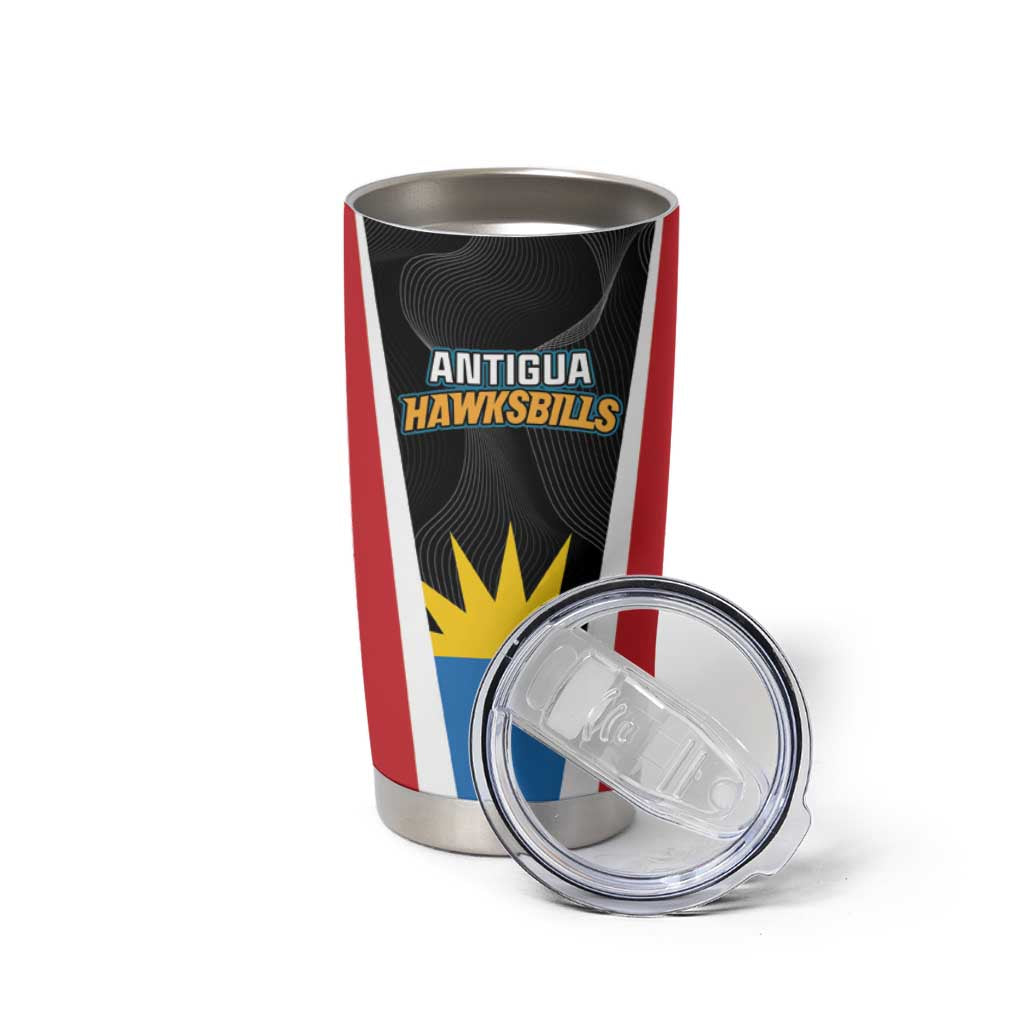 Custom Antigua Cricket Hawksbills Tumbler Cup Each Endeavouring All Achieving - Wonder Print Shop