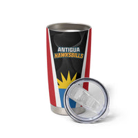 Custom Antigua Cricket Hawksbills Tumbler Cup Each Endeavouring All Achieving - Wonder Print Shop