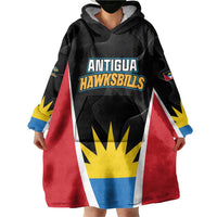 Custom Antigua Cricket Hawksbills Wearable Blanket Hoodie Each Endeavouring All Achieving - Wonder Print Shop
